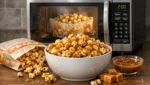 Mikrowelle Popcorn mit Karamell: Familien-Snack zum Teilen